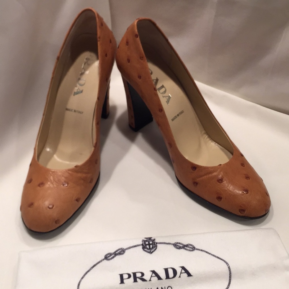 Prada designer heels